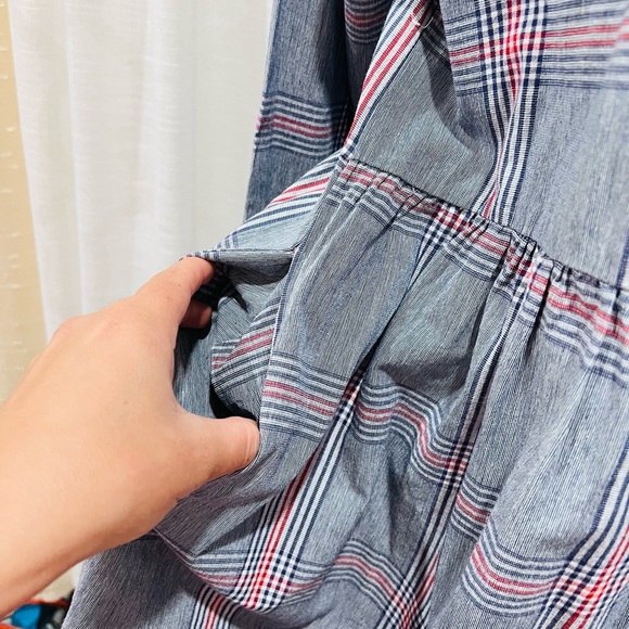 Korean Checkered Dress - Picture 2 of 3